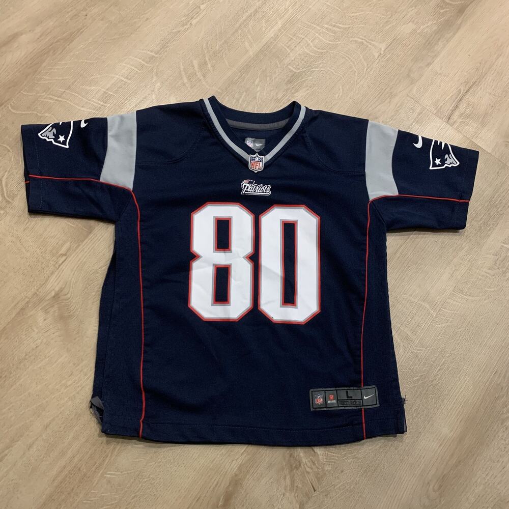 Nike NFL New England Patriots Danny Amendola #80 Jersey Kids Boys Large L (7)